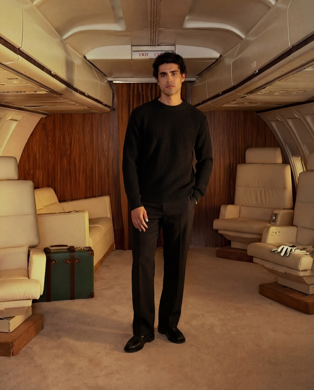 Unisex crewneck-Black