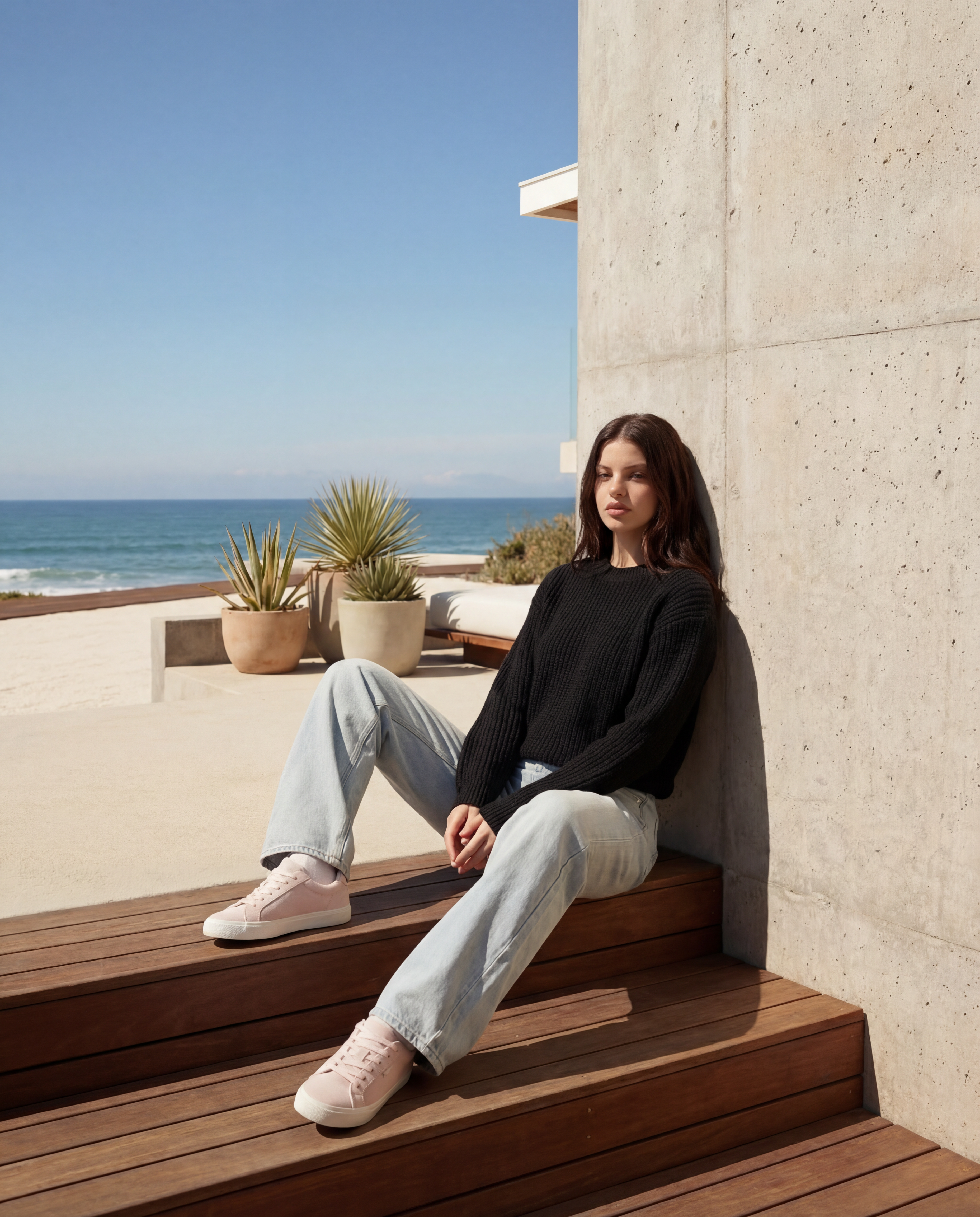 Unisex crewneck-Black