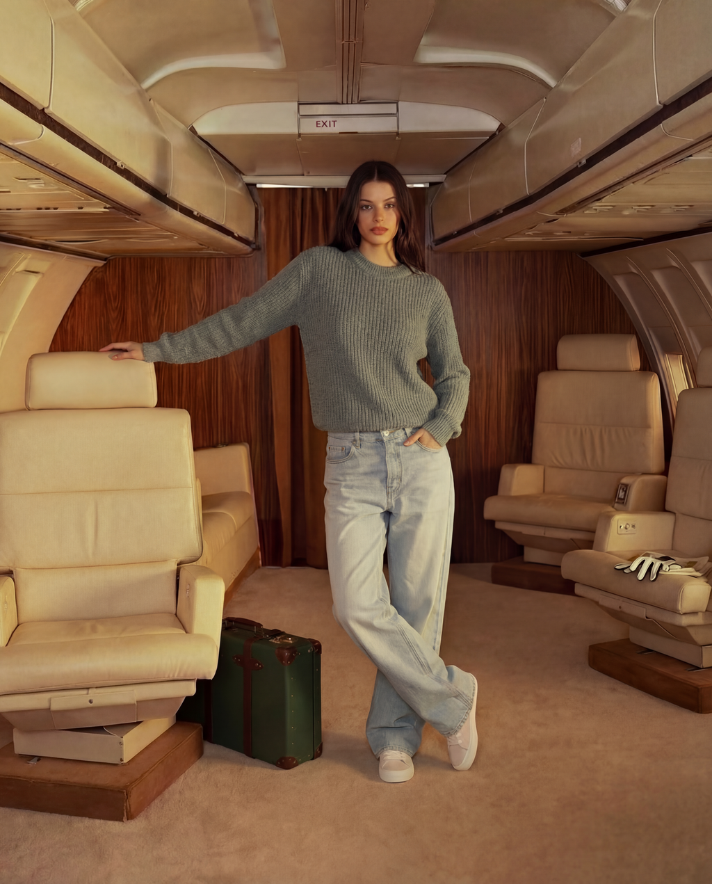 Unisex crewneck-Dark Grey