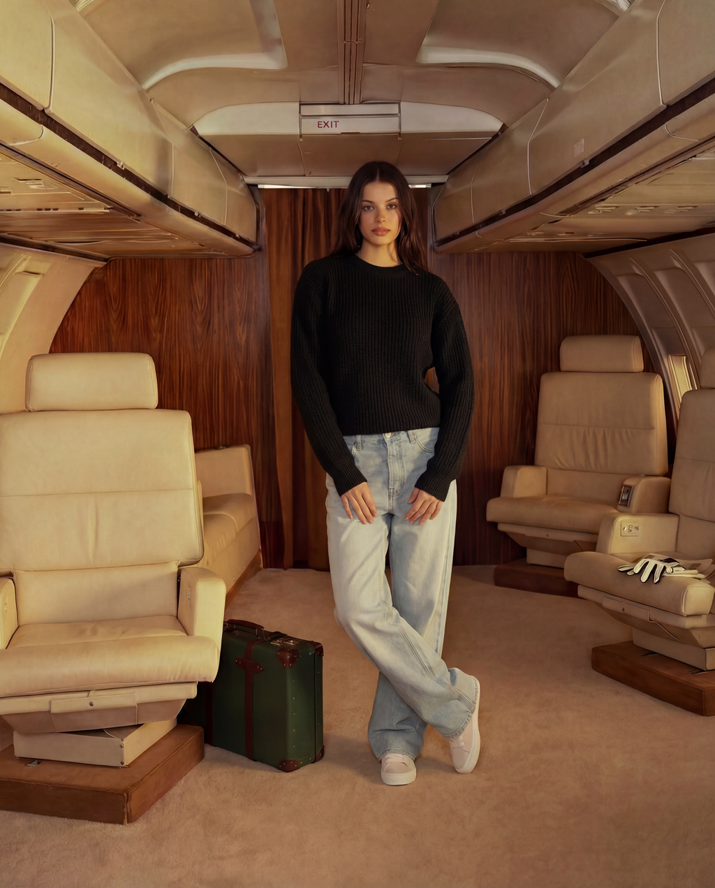 Unisex crewneck-Black